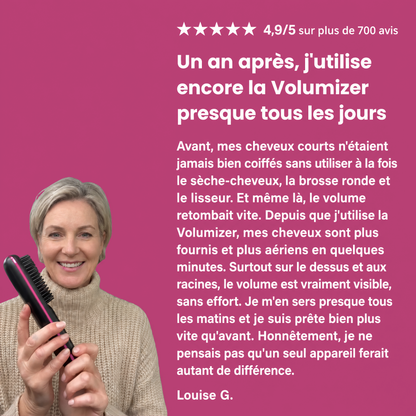 Volumizer Guméa - brosse chauffante volumisante