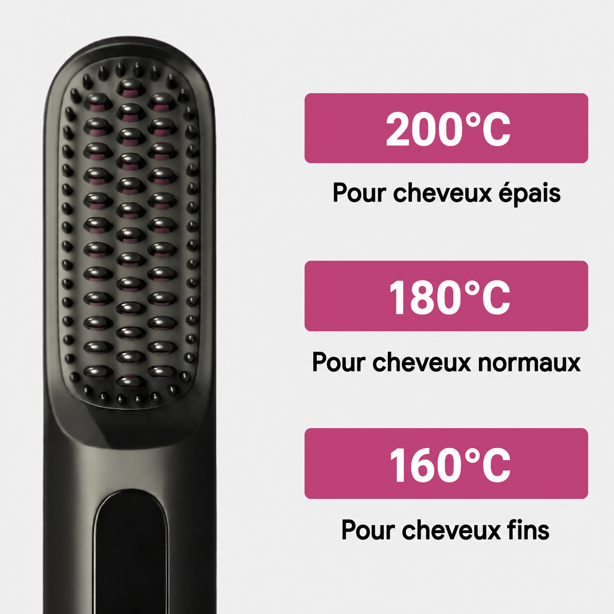 Volumizer Guméa - brosse chauffante volumisante