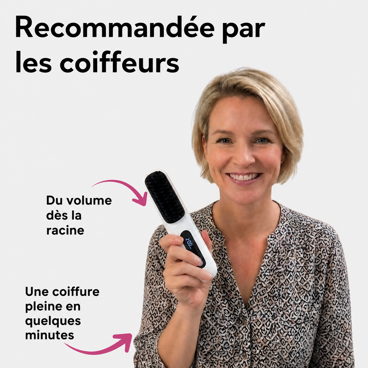 Volumizer Guméa - brosse chauffante volumisante