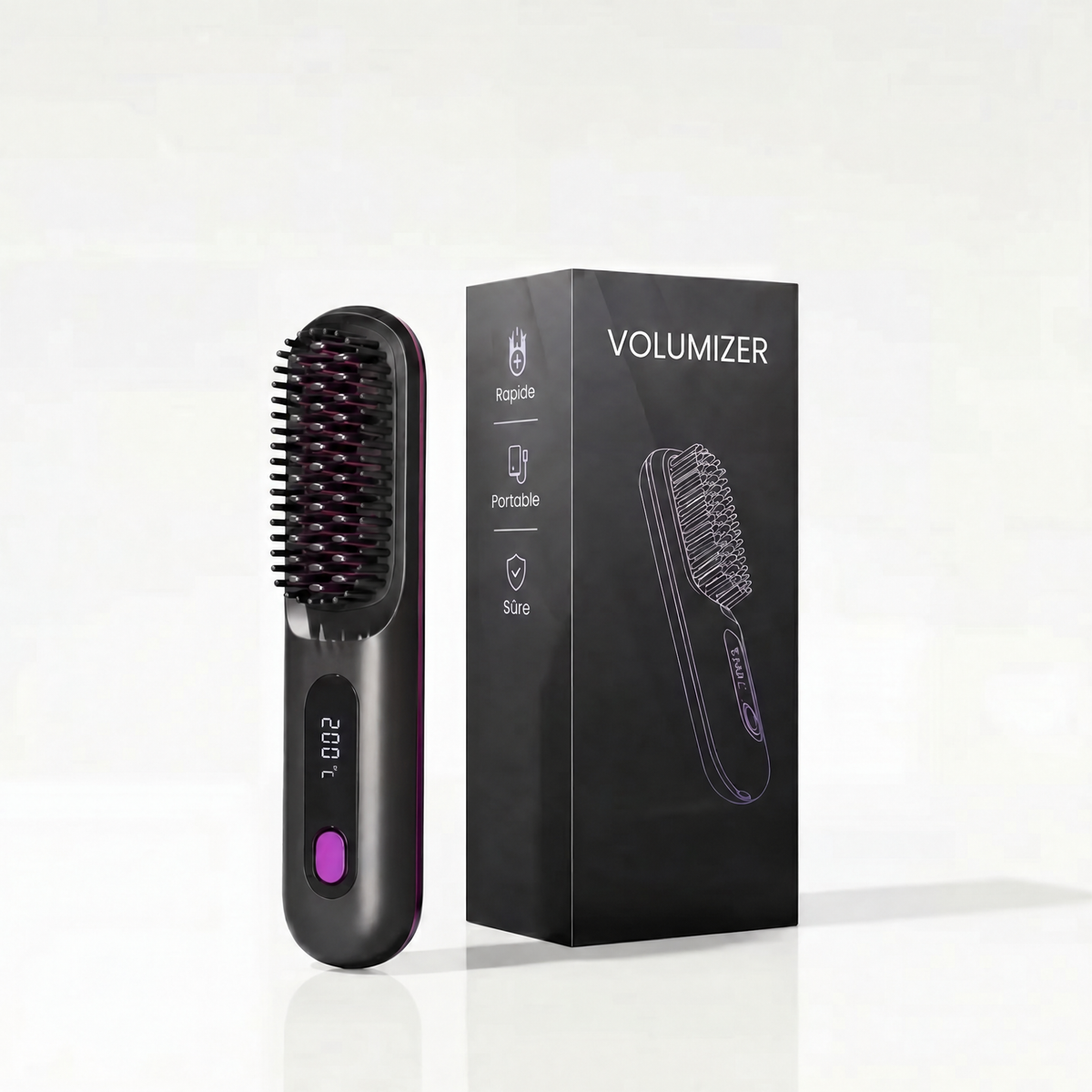 Volumizer Guméa - brosse chauffante volumisante