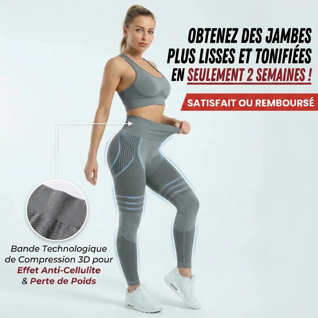 Legging 3D Guméa – Redéfinissez votre silhouette sans effort.