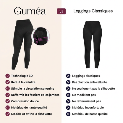 Legging Modelant 3D – Push‑Up & Anti‑Cellulite