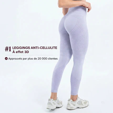 Legging Modelant 3D – Push‑Up & Anti‑Cellulite