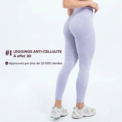 Legging Modelant 3D – Push‑Up & Anti‑Cellulite