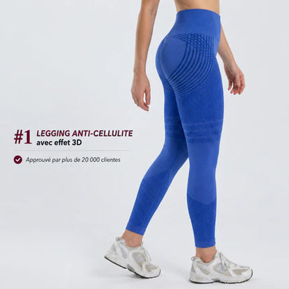 Legging Modelant 3D – Push‑Up & Anti‑Cellulite