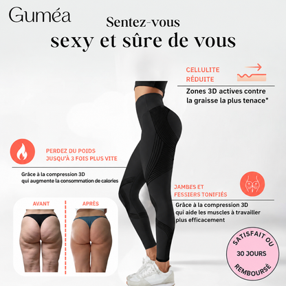 Leggings 3D Guméa – Redéfinissez votre silhouette sans effort.