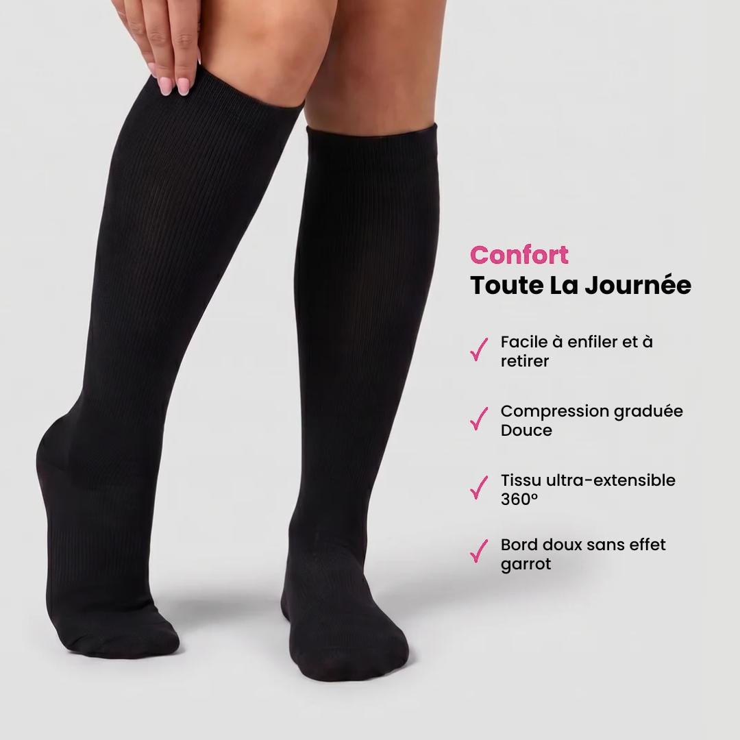 Guméa Chaussettes de Compression Confortables