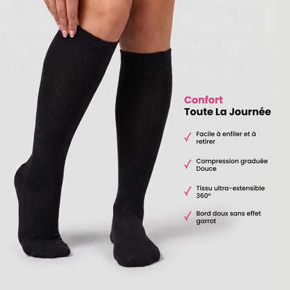 Guméa Chaussettes de Compression Confortables