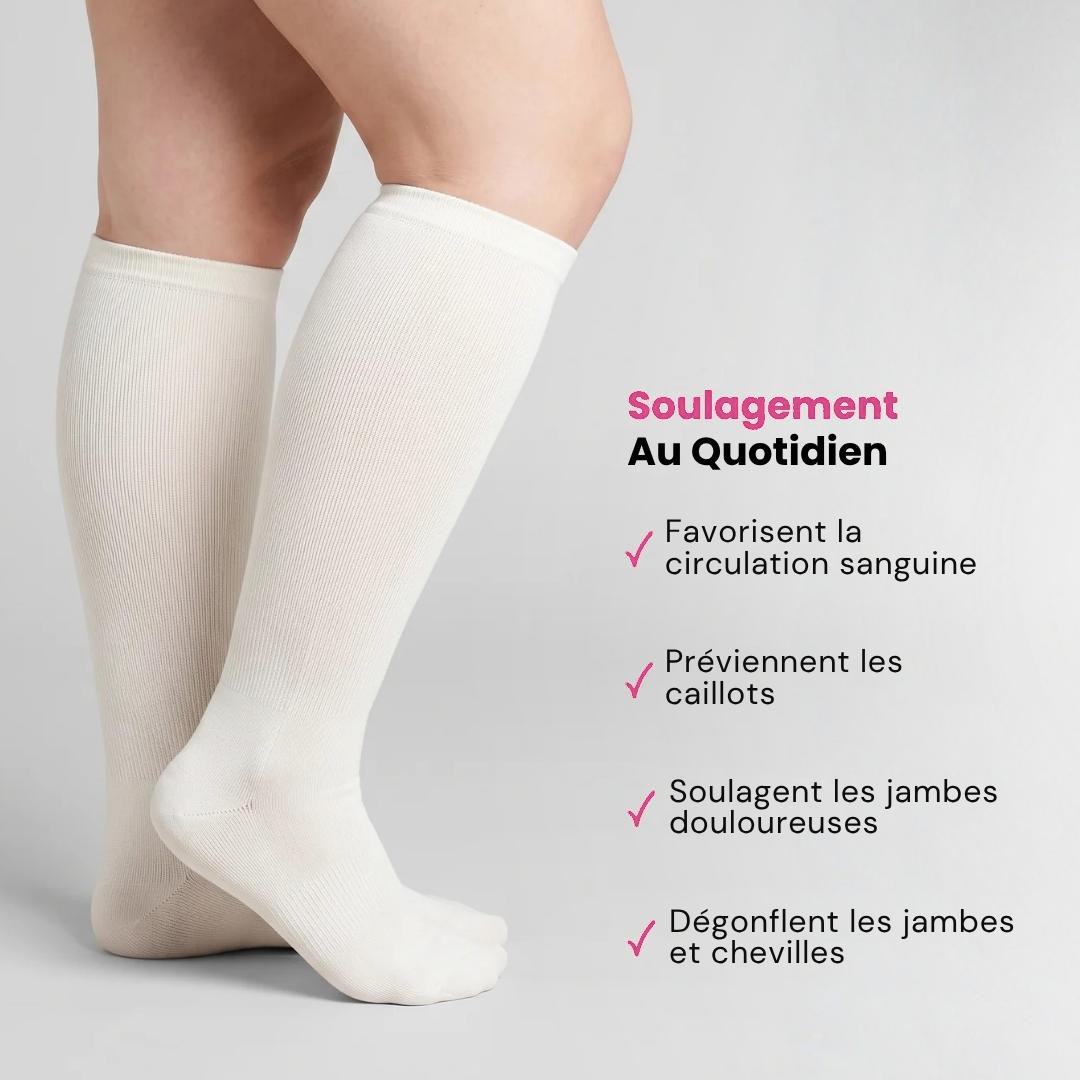 Guméa Chaussettes de Compression Confortables
