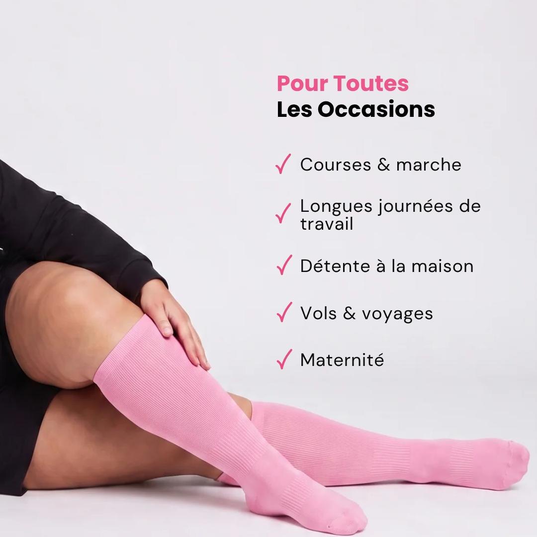 Guméa Chaussettes de Compression Confortables
