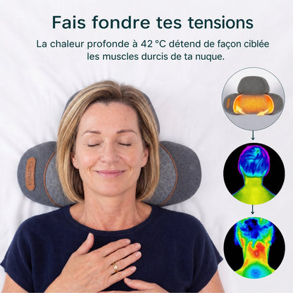 CerviZen™ Guméa — coussin cervical 3-en-1