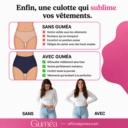 CrossBand™ Slip Gainant — Taille Haute Sans Coutures, Effet Ventre Plat